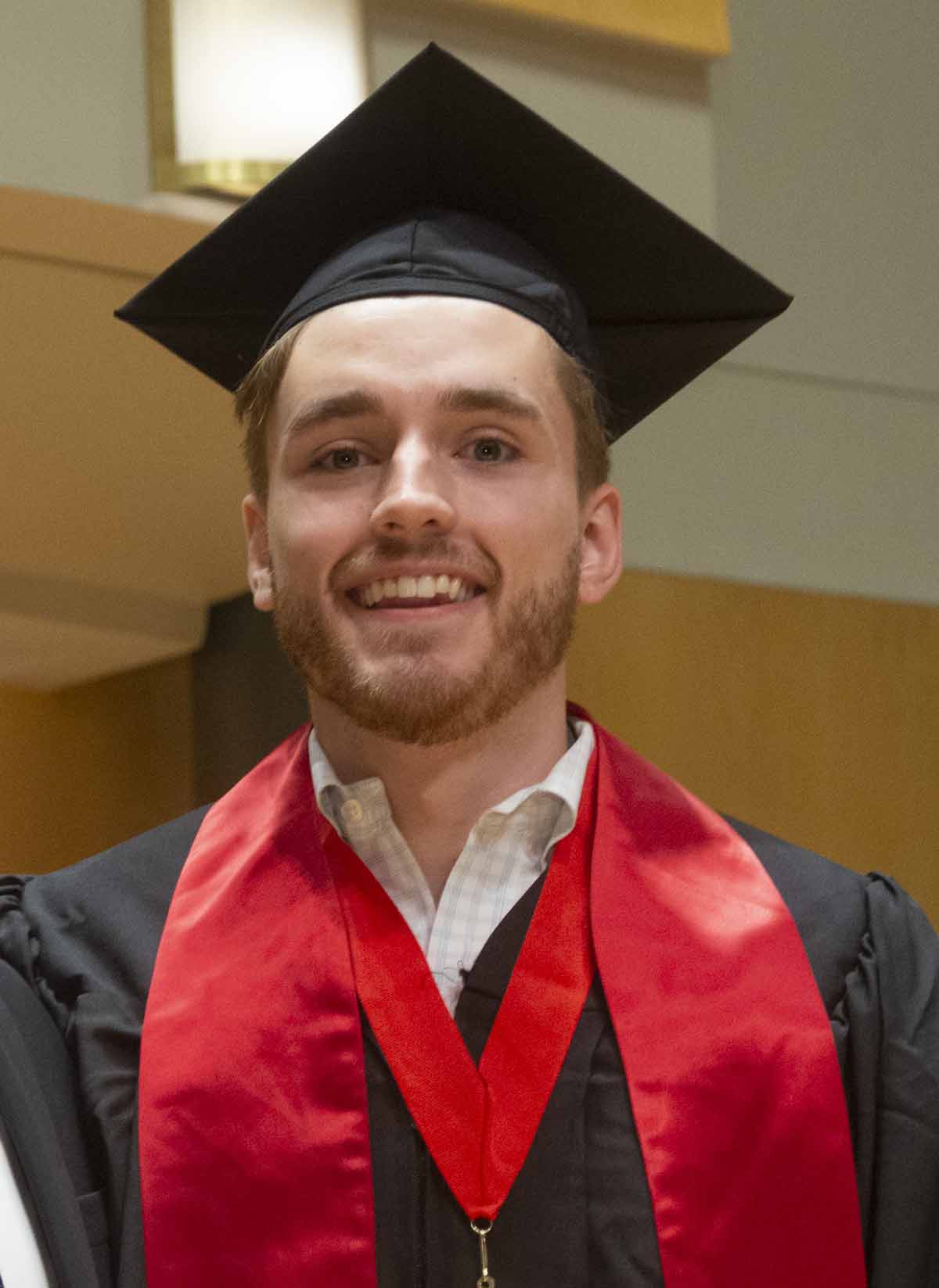 Carlos in Cap and Gown