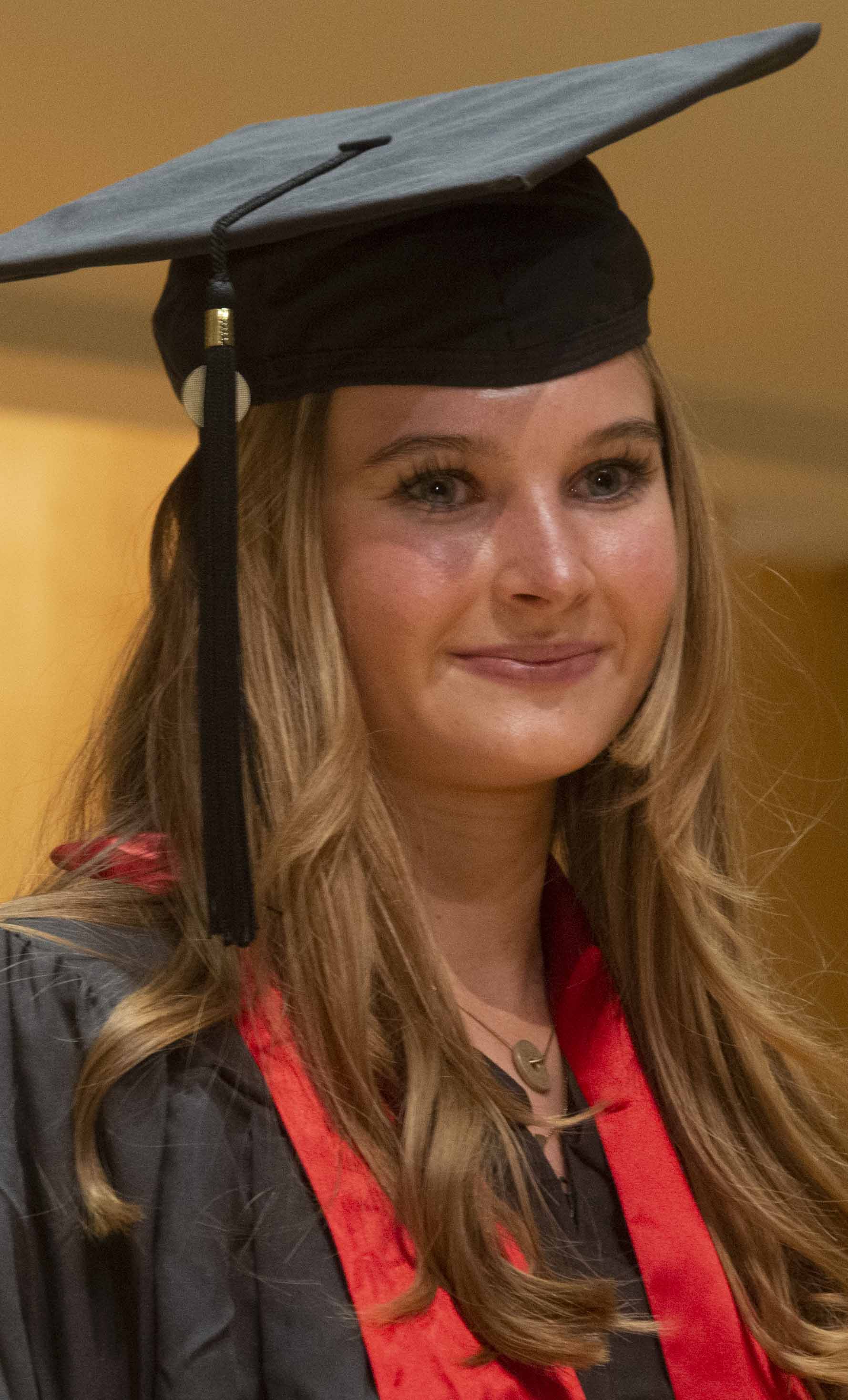 Maya in Cap and Gown