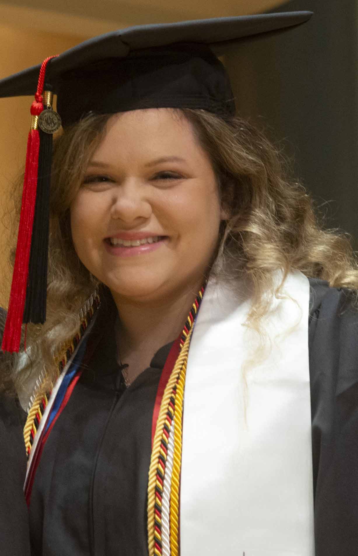 Nikita in Cap and Gown