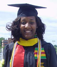 Camille at Graduation