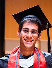Evan at Graduation