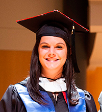 Hannah at Graduation
