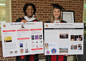Melissa and Liz at Graduation