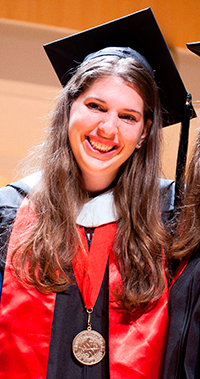 Shoshana at Graduation