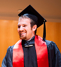 Trevin at Graduation